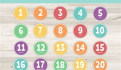 Free Printable Number Bingo Cards 1-20 - Entrevistamosa