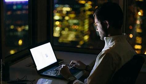 Working Late At Night Stock Photo - Download Image Now - iStock
