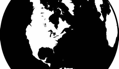 PNG Map Black And White Transparent Map Black And White.PNG Images