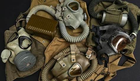 Gas mask training, World War II Photograph by Science Photo Library