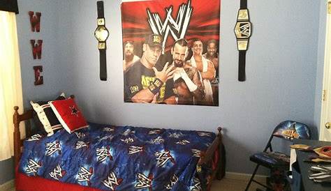 Wrestling bedroom decor evans wwe bedroom wwe wrestling johncena more