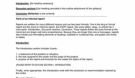 Report Writing Format Template | Report writing format, Report writing