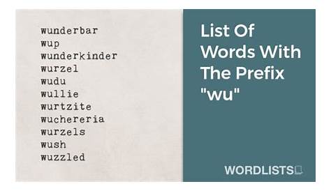 Correct spelling for wu [Infographic] | Spellchecker.net