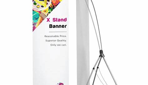 X-Banners – Printing (Size: 0.6 m x 1.6 m or 0.8 m x 1.6 m) – Let's Edit