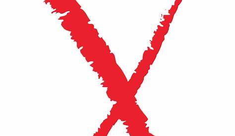 Red X Png Transparent Background - PNG Image Collection