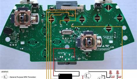 Schematic Xbox One Controller Circuit Board Diagram Wiring Diagram