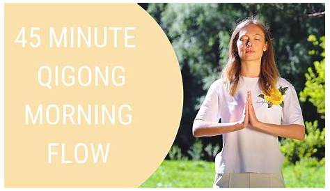 Morning Qi Gong 10 Min Exercise - YouTube