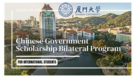 Xiamen University CSC Scholarships 2023-24 in China (Fully Funded