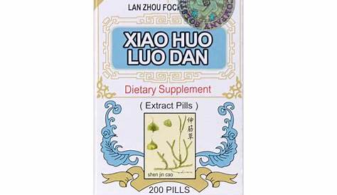 Xiao Huo Luo Tang | Natural Supplements For Chronic Joint Pain | GinSen