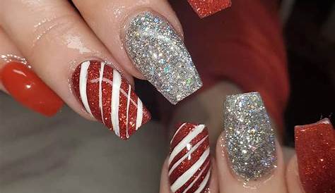 Xmas Nails Simple