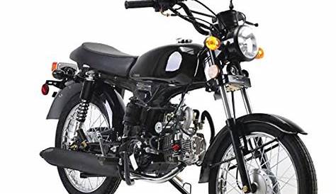 125cc Cafe Cruiser Racer Gas Bike Bicycle Style Motorcycle with Manual Tra