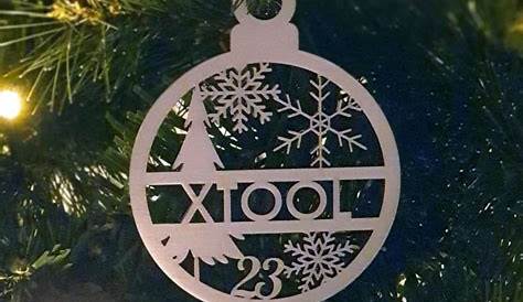 Xtool Christmas Ornaments