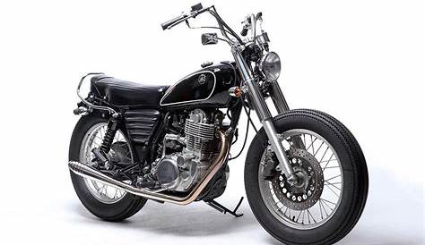 For Motorcycle fans: Leather Clad Custom - Yamaha SR400 Cafe Racer
