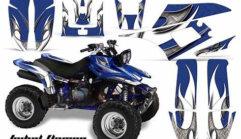 Yamaha ATV Quad Graphic kits for the Warrior 350. Extremely durable and
