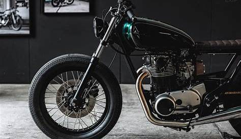 CRADLE TO KNAVE. Krossover Custom’s ‘Leftover 43’ Yamaha XS650 Cafe