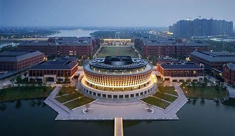 combinations of red brick build new zhejiang university campus in china