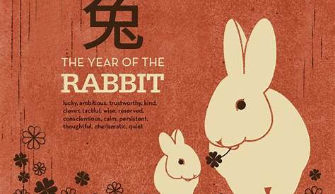Año De Los Conejos Ilustración de stock Getty Images