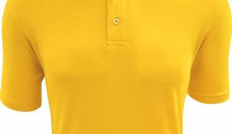Yellow polo shirt icon - Free yellow clothes icons