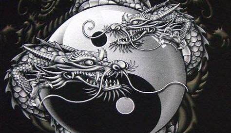 Yin Yang dragons Digital Art by Carol and Mike Werner - Pixels