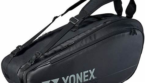 Yonex Active 6 Racket Bag (BAG8726EX) - Black/Red - Tennisnuts.com