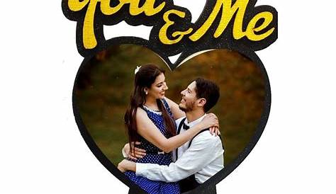 Couples Wall Art Forever You and Me (Wood Frame Ready To Hang) Sense