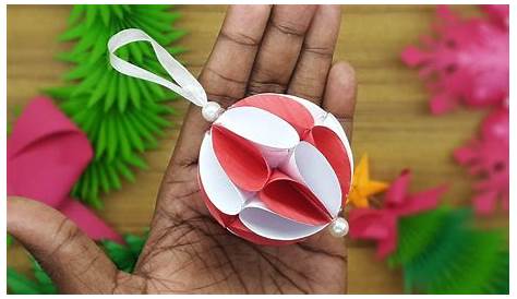 Youtube Paper Christmas Ornaments