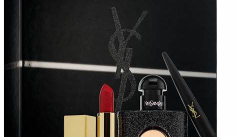 Ysl Black Opium Gift Set Sale Order Perfume For Women Edp 50ml + Lipstick