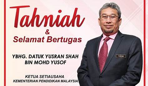 LAWATAN TURUN PADANG KSU KPM : YBhg. Datuk Yusran Shah bin Mohd Yusof