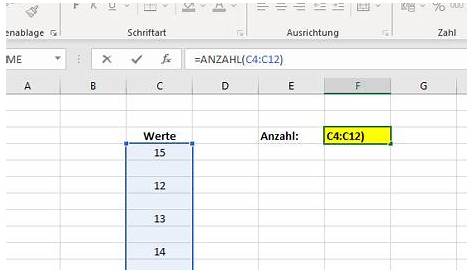 Zellen, die einen Text nicht enthalten, zählen - Excel & G-Sheets