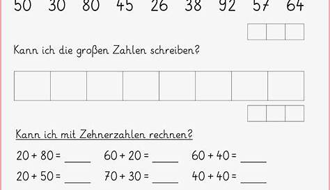 Grundschulkönig Englisch Zahlen Bis 100 Arbeitsblatt - Nathan Hernandes