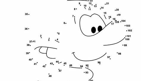 Zahlen Verbinden Bis 100 Malvorlagen | Bunny coloring pages, Preschool