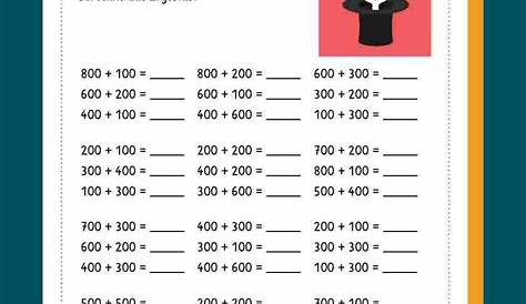 Rechenblatt Zahlenraum 100 - Tipss und Vorlagen