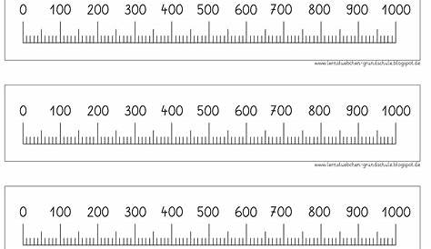 4teachers - Großer Zahlenstrahl bis 1000