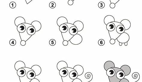 Schritt für Schritt, #für #Schritt | Easy animal drawings, Easy
