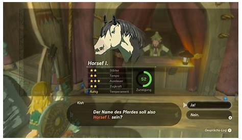 Zelda: Tears of the Kingdom – Pferde finden, zähmen & verbessern