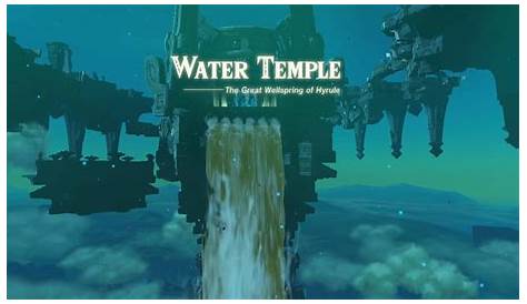 How To Turn The Water Wheels In The Water Temple In Legend Of Zelda