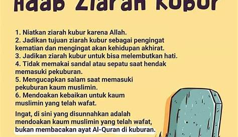 Bacaan Doa Ziarah Kubur Sebelum Ramadhan Serta Tata Cara Ziarah Kubur