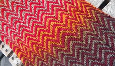 ZickZackschal Knitted Throw Patterns, Baby Afghan Crochet Patterns
