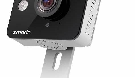 Zmodo ZMSH75D001WA Mini WiFi Camera Surveillance Camera, Black