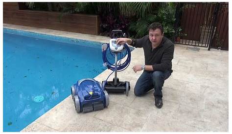 Zodiac OT3200 pool cleaning robot - YouTube