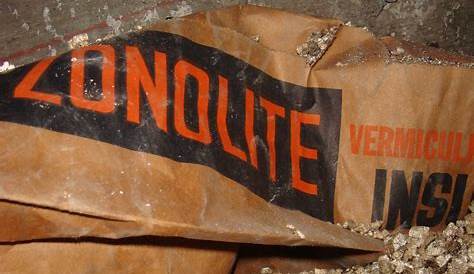 Zonolite Vermiculite Insulation In Attic View Of