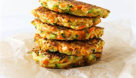 Zucchini Carrot Fritters Fit Foodie Mommy