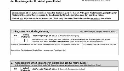 Zusatzblatt A Zur Erklaerung Zum Beschaeftigungsverhaeltnis Data | PDF