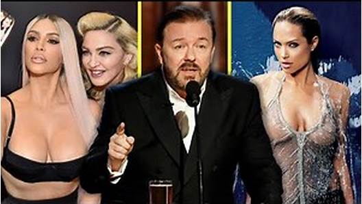 55 Minutes of Ricky Gervais Roasting Celebrities at Golden Globes (VIDEO)