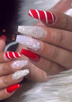Acrylic Coffin Christmas Nails: The Perfect Festive Manicure