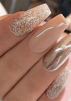 Champagne Color Acrylic Nails: The Perfect Manicure Trend For 2023