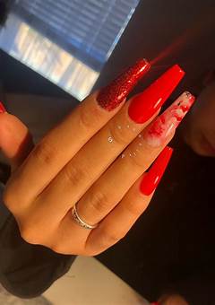 Cute Acrylic Nails Red: A Trendy Nail Art For 2023