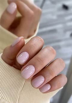 Short Square Natural Acrylic Nails: The Perfect Trend For 2023