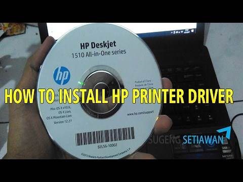 how to install hp printer driver on windows
