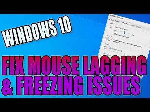 How To FIX Mouse Lag Issues In Windows 10 PC Tutorial | Fix Cursor Lagging Stuttering & Freezing